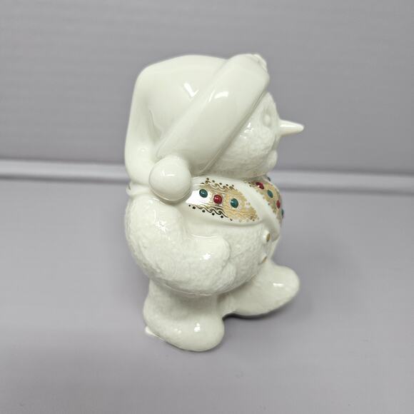 Lenox China Jewels Collection Berry Snowett Christmas Snowman Figurine 4.5" - Picture 5 of 5